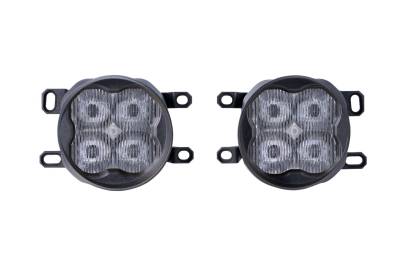 Diode Dynamics - Diode Dynamics SS3 Type CGX White Max LED Universal Fog Light Kit W/ Backlight - Image 1