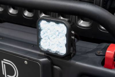 Diode Dynamics - Diode Dynamics SS5 White Sport Universal LED Spot Light Pod Kit W Wiring Harness - Image 5
