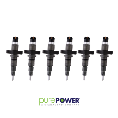 PurePower Technologies - PurePower Remanufactured Injector Set For 03-04 Dodge Ram 2500/3500 5.9L Cummins - Image 1