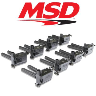MSD Ignition - MSD Black Blaster Ignition Coil Set For 2011-2020 Chrysler/Dodge/Jeep 5.7L Hemi - Image 1