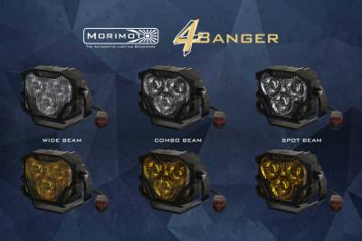 Morimoto - Morimoto 4Banger HXB Amber LED Light Pod Kit For 05-17 Charger/Journey/Magnum - Image 7