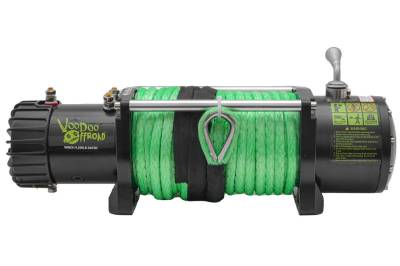 Voodoo Offroad - Voodoo Summoner Jeep/SUV/Truck Winch 9,500 LB Capacity 85' X 3/8” Synthetic Rope - Image 7