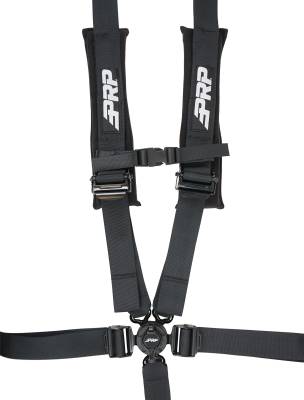 PRP (2) SFI 16.1 5-Point Adjustable Cam-Lock Harness 2" Belts & Shoulder Pads - Image 3