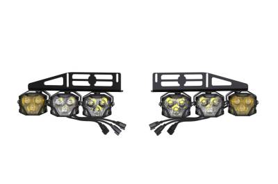 Morimoto - Morimoto 4Banger Triple Fog Light Kit W/ Upfitter Harness For 17-20 Ford Raptor - Image 1