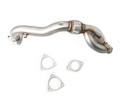 Rudy's Performance Parts - Rudy's Heavy Duty Replacement Passenger Side Up Pipe For 2008-2010 6.4L Powerstroke - Image 1
