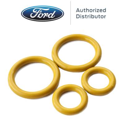 OEM Ford - OEM Ford Pedestal Yellow O Ring Gasket Set For 1999-2003 Ford 7.3L Powerstroke - Image 1