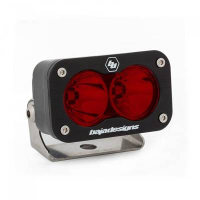 Baja Designs - Baja Designs Black S2 Sport Red Spot 5000K LED Light Pod 1,130 Lumens - Image 2