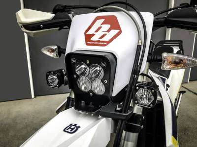 Baja Designs - Baja Designs Moto Universal S1 Spot & Wide Cornering LED Auxiliary Lighting Kit - Image 2