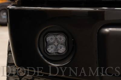 Diode Dynamics - Diode Dynamics SS3 Sport Yellow SAE Type FT Fog Light Kit W/ Amber Backlight - Image 4