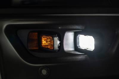 Diode Dynamics - Diode Dynamics SSC2 Sport Fog Light Kit W/ Amber Backlight For 2021+ Ford Raptor - Image 10