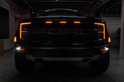 Diode Dynamics - Diode Dynamics SSC2 Sport Fog Light Kit W/ Amber Backlight For 2021+ Ford Raptor - Image 14