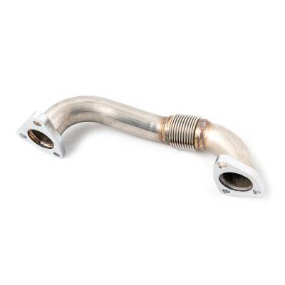 Rudy's Performance Parts - Rudy's Bolt-On Replacement Driver Side Up Pipe w/ Gaskets For 01-16 6.6 Duramax - Image 2