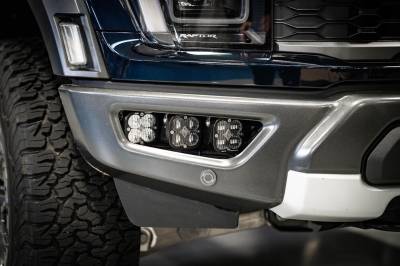 Baja Designs - Baja Designs Triple Squadron Sport/Pro Fog Lights For 21+ Ford Raptor - Image 1