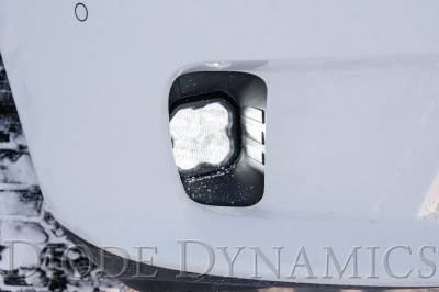 Diode Dynamics SS3 Sport Yellow LED SAE Fog Light Kit For 2013-2018 RAM 1500 - Image 2