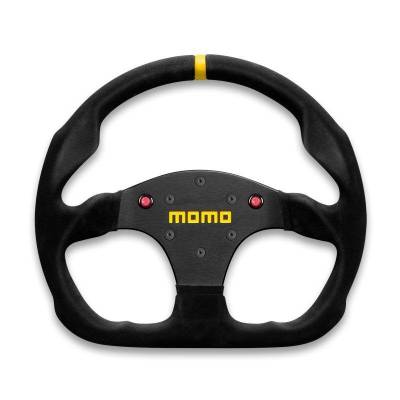 Momo Mod 30 320MM W/ Buttons Black Suede Racing Steering Wheel R1960/32SHB - Image 2