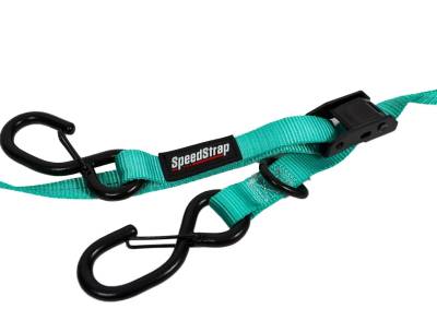 SpeedStrap - SpeedStrap Shreddy 1"x10' Cam-Lock Tie Down W/ Snap S-Hooks and Soft Tie(2-Pack) - Image 4