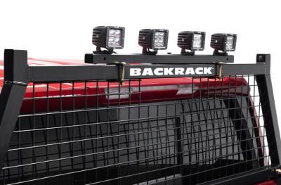 BackRack Black Clamp-On Steel Offroad Light Bracket - Image 3