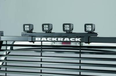 BackRack Black Clamp-On Steel Offroad Light Bracket - Image 5