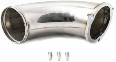 Rudy's Performance Parts - Rudy's High Flow Turbo Inlet Horn W/ Turbo Exit Pipe For  01-04 GM Duramax LB7 - Image 4