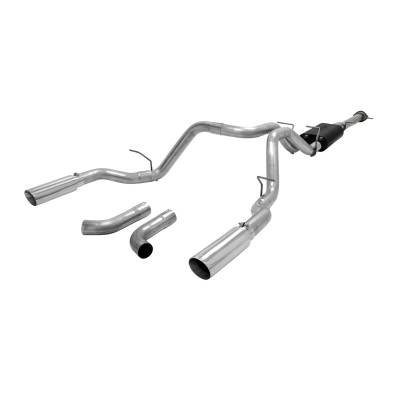 Flowmaster - Flowmaster American Thunder Cat-Back Exhaust For 2011-2019 GM 2500/3500 HD 6.0L - Image 1