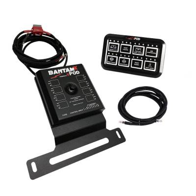 sPOD - sPOD BantamX Universal HD Programmable 8-Circuit Control Panel For Jeep JL/JT - Image 1