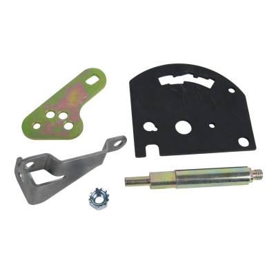B&M 80713 Gate Plate, Shift Lever & Cable Bracket For Powerglide Transmissions