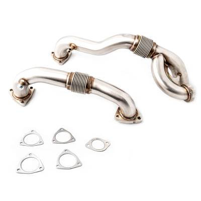 Rudy's Performance Parts - Rudy's Heavy Duty Thick Wall Stainless Up Pipes For 08-10 Ford 6.4L Powerstroke - Image 6