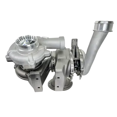KC Turbos - KC Turbos Fusion Compound Stage 1 Turbos For 2008-2010 Ford 6.4L Powerstroke - Image 2