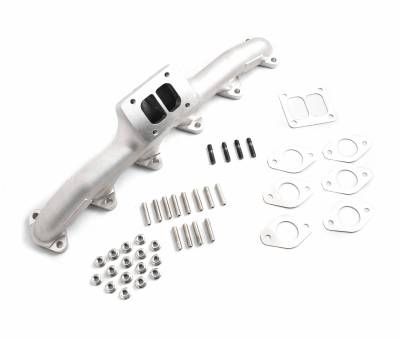 Rudy's Performance Parts - GXP T4 Stainless Exhaust Manifold For 1998.5-2007 Dodge Ram 5.9L Cummins Diesel - Image 2