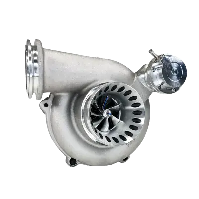 KC Turbos - KC KC38r Stage 2 Raw Dual Ball Bearing Turbo 0.84 For E99 Ford 7.3L Powerstroke - Image 1
