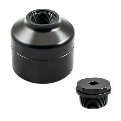 Rudy's Performance Parts - Rudy's Black Fuel Filter Bypass w/ WIF Plug For 01-16 GM 6.6L Duramax LB7 LLY LBZ LMM LML - Image 1