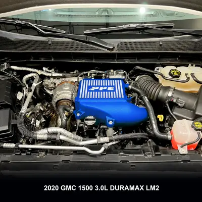PPE - PPE Air To Water Intercooler Kit Blue For 2020-2024 GM 3.0L LM2 / LZO Duramax - Image 5