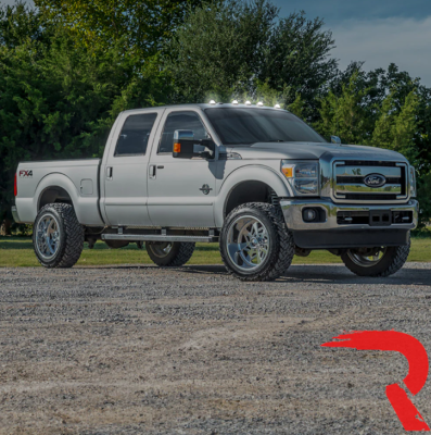 Recon Lighting - Recon Smoked Lens White LED Cab Lights For 1999-2016 Ford Super Duty F250-F650 - Image 5