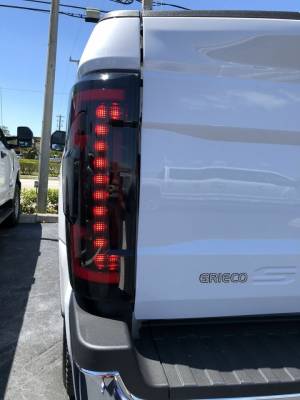 Recon Lighting - Recon Dual U-Bar Smoked Lens OLED Tail Lights For 2017-2019 Ford 6.7L Super Duty - Image 5