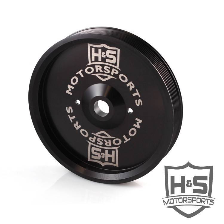Image of H&S Motorsports GM Dual CP3 Pulley For 11-16 6.6 Duramax