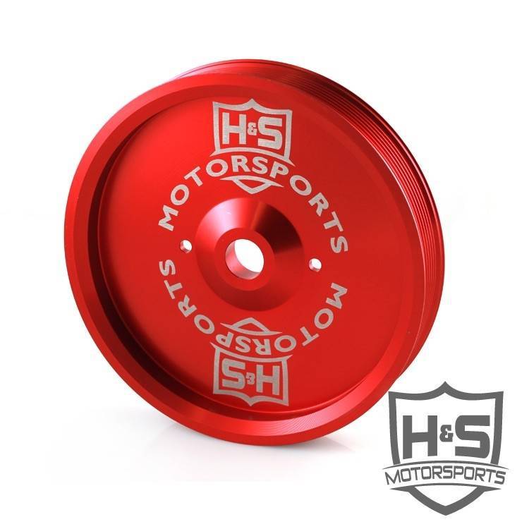 Image of H&S Motorsports GM Dual CP3 Pulley For 11-16 6.6 Duramax