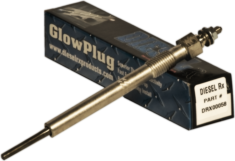 Image of DieselRx DRX00058 Glow Plug, Dual Coil, Self Regulating - 2001-2005 Chevy/GMC 6.6L