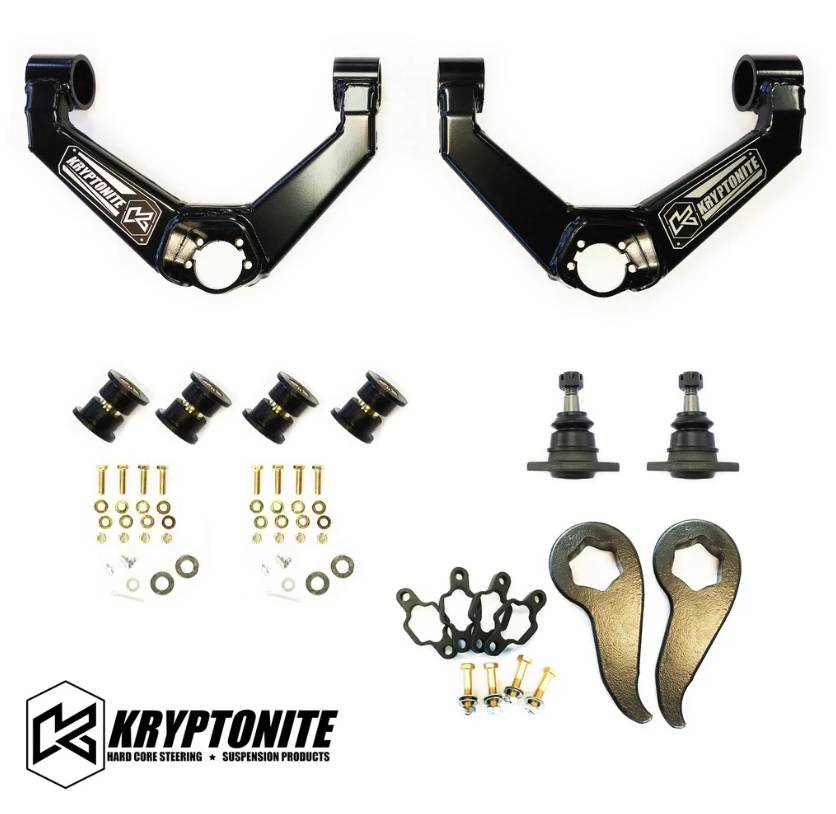 Image of Kryptonite Stage 2 Leveling Kit 2011-2019 Chevy/GMC 2500HD 3500HD 6.6L Duramax