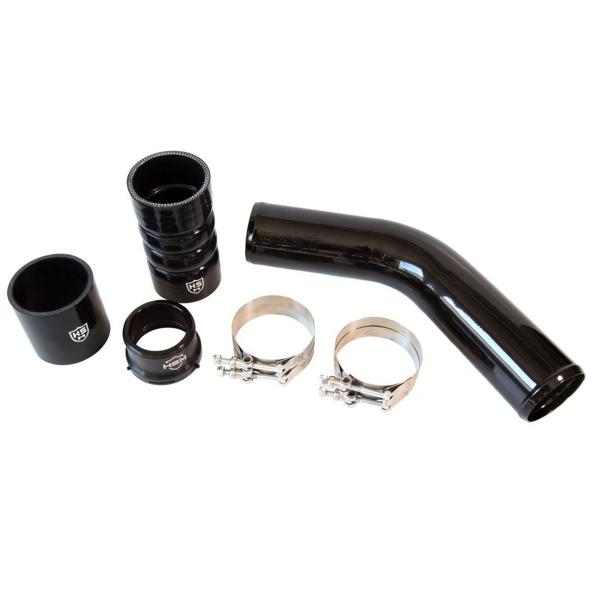 Image of H&S Motorsports Hot Side Intercooler Pipe Upgrade For 11-19 6.7L Powerstroke