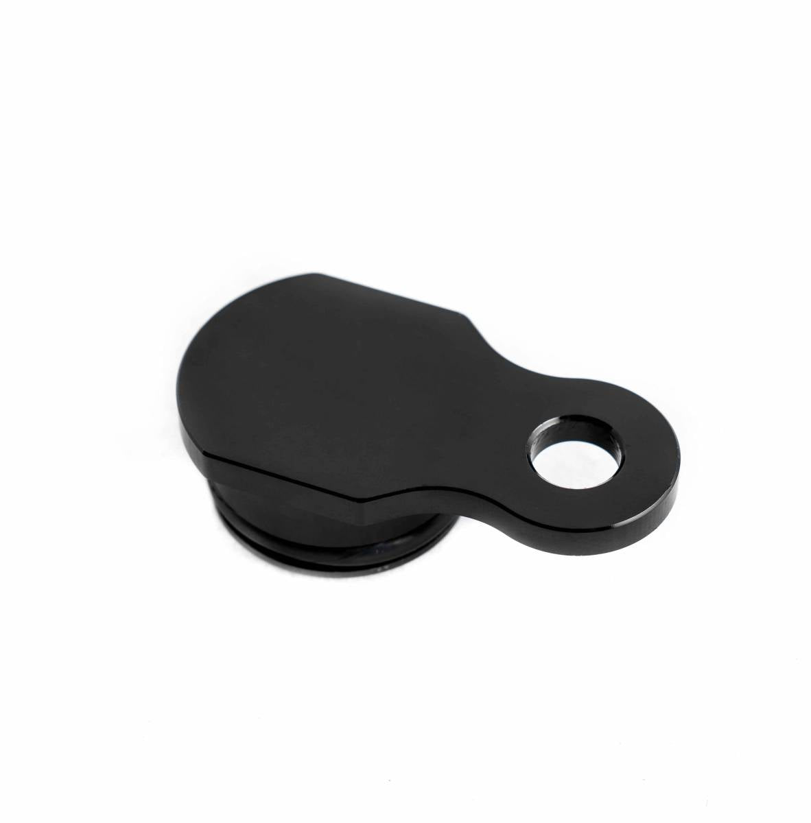 Image of Precision Parts Billet Aluminum Rear Engine Cover Coolant Return Plug For 11-16 6.6L Duramax