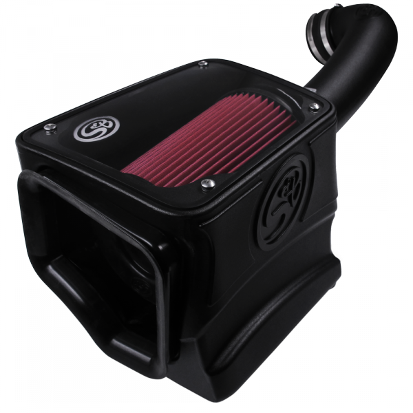 Image of S&B Cold Air Intake For 17-18 Chevrolet GMC Silverado/ Sierra 1500, Tahoe, Suburban, Yukon, XL, Denali, 5.3L, 6.2L Cotton Cleanable Red 75-5116
