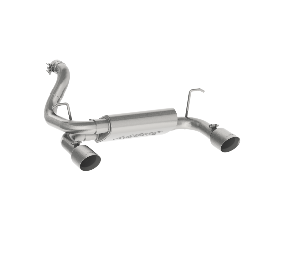 Image of MBRP Jeep 2.5 Inch Axle Back Dual Rear Exit XP Series For 18-20 Wrangler JL 2/4 DR 3.6L S5529409