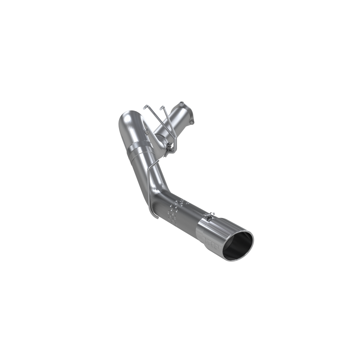 Image of MBRP 5 Inch Filter Back Single Side Exit T409 Stainless Steel S62530409 For 11-16 Ford F-250/350/450 6.7L S62530409