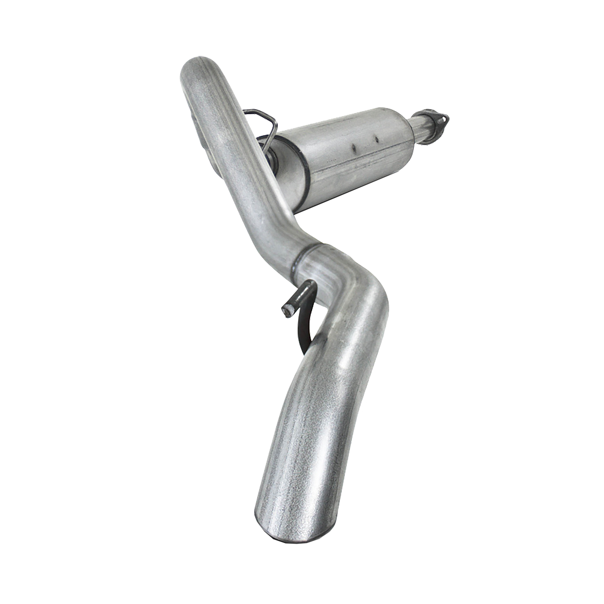 Image of MBRP Cat Back Exhaust System Single Aluminized Steel For 04-06 Jeep Wrangler TJ Unlimited, 4.0L I-6 S5520AL