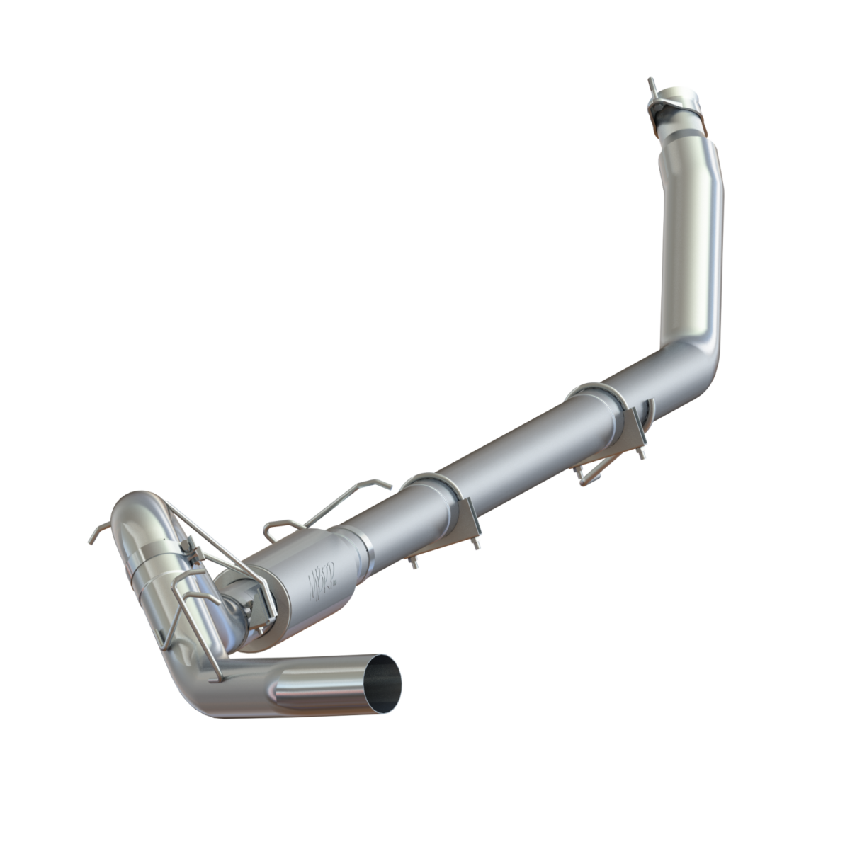 Image of MBRP Dodge 4 Inch Turbo Back Single Side P Performance Series For 98-02 Dodge Ram 2500/3500 Cummins S6100P