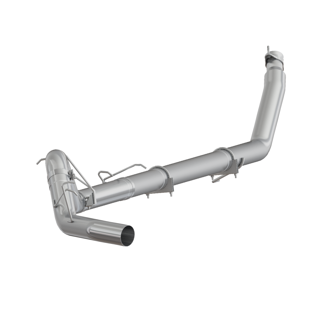 Image of MBRP Dodge 4 Inch Turbo Back Single Slm Series For 98-02 Dodge Ram 2500/3500 Cummins S6100SLM