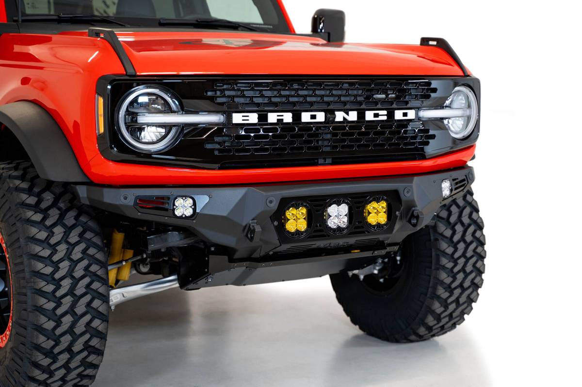 Image of Addictive Desert Designs Bomber/Baja Front Bumper For 2021-2022 Ford Bronco