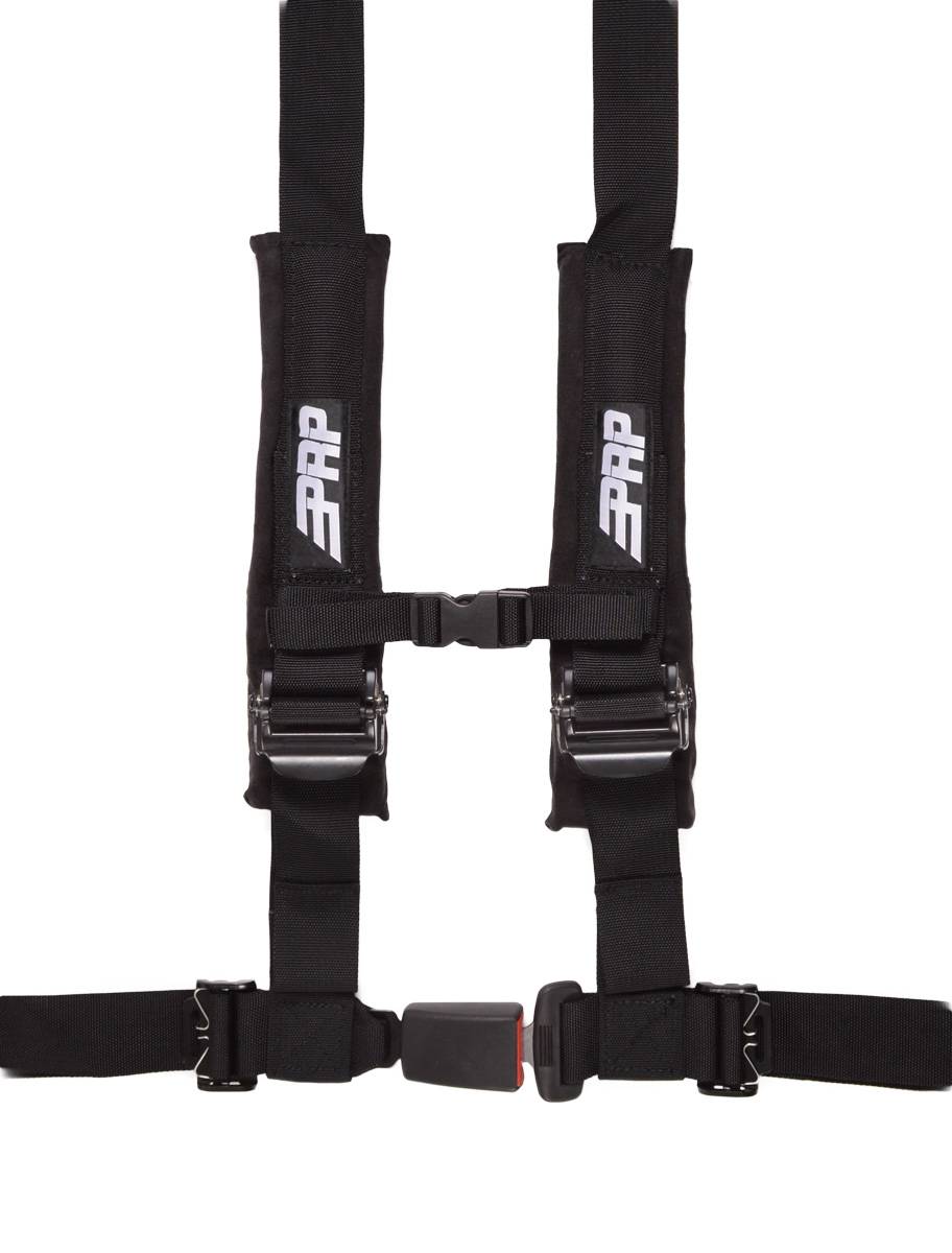 Image of PRP 4.2 Black 4-Point Adjustable 2" Belt Harness With Auto Style Latch