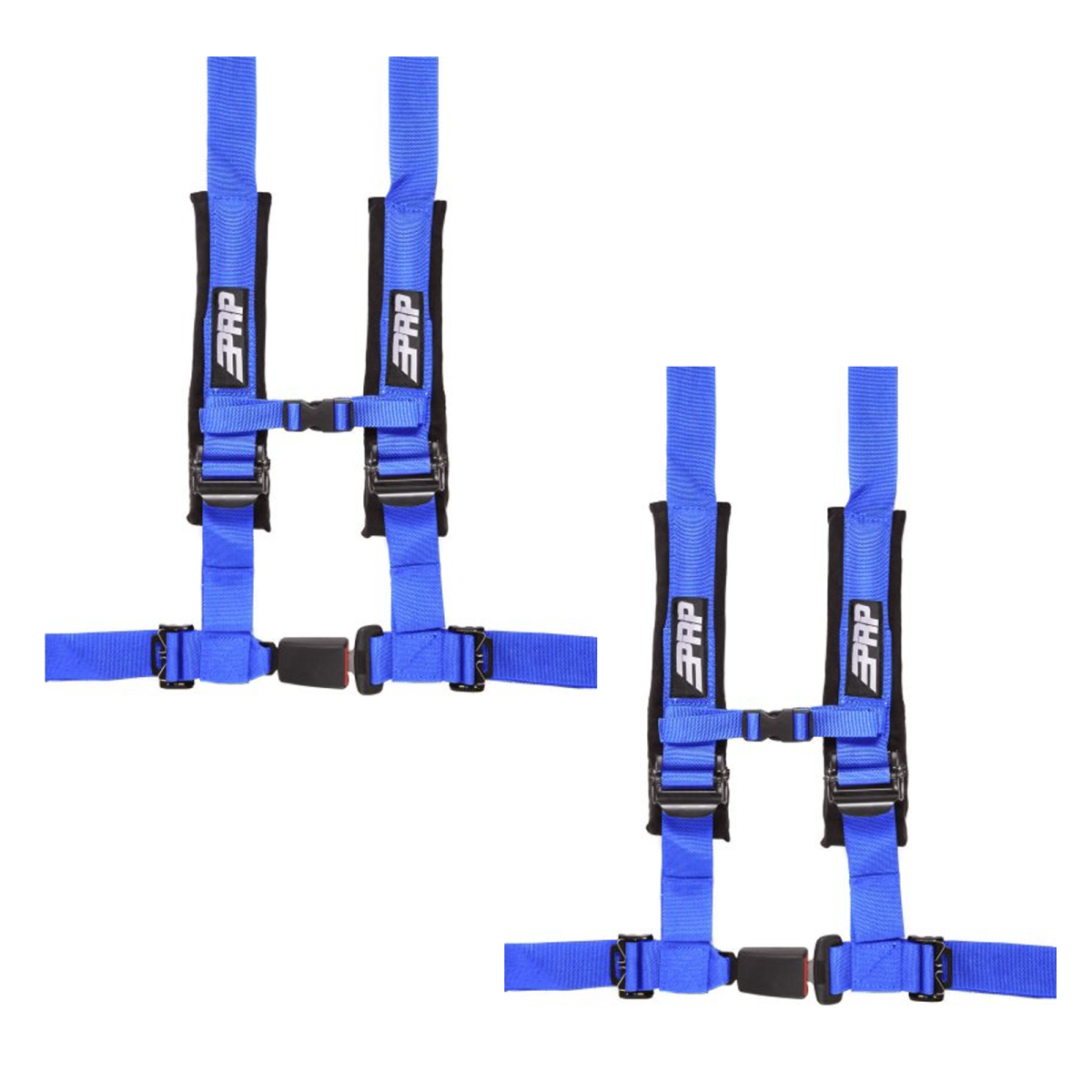 Image of PRP 4.2 Blue 4-Point Adjustable 2" Belt Harness Pair With Auto Style Latch