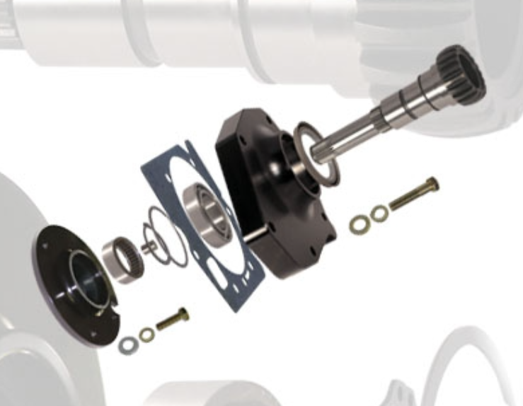 Image of TCS PRO-727 SHORTY OUTPUT SHAFT ASSEMBLY FOR PROTRANS & PRO FLIGHT TRANSMISSIONS
